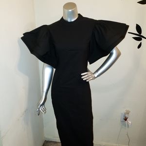 Bodycon Dress with Bell sleeves